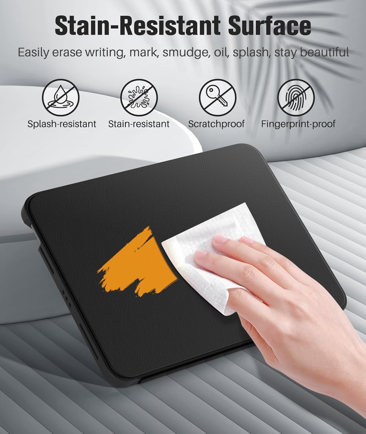 Thumbnail 6 de MoKo 11-Inch iPad Air Case (M4/M3/M2) with Screen & Lens Protector, Pencil Holder, and Auto Wake/Sleep