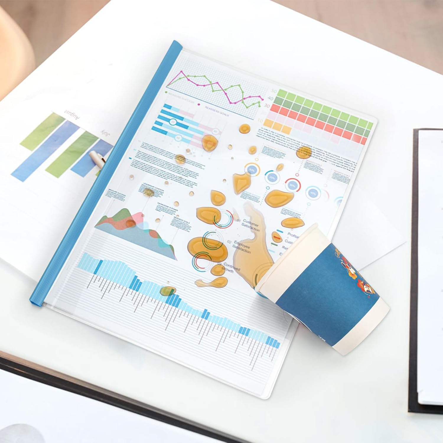 Thumbnail 4 de CC ODDHOME Rilegatura A4 10 mm 90 fogli 📁