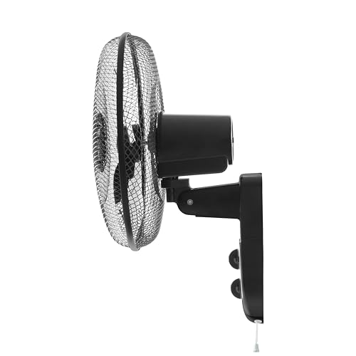 Detalle de Orbegozo WF 0141: Ventilador de pared de 40 W con 3 velocidades, temporizador y oscilación