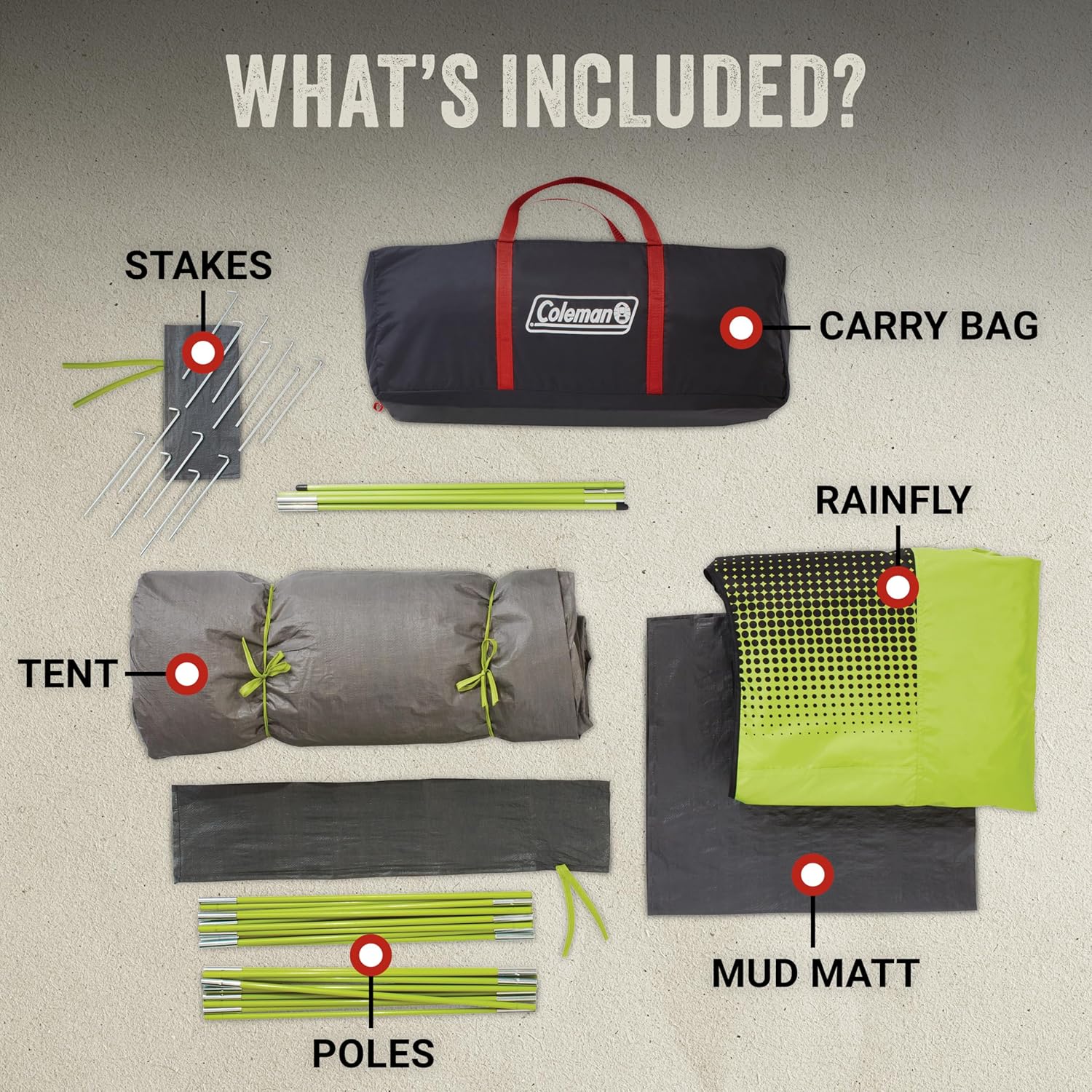 Thumbnail 5 de Coleman Sundome Dark Room 4/6 Person Tent Review