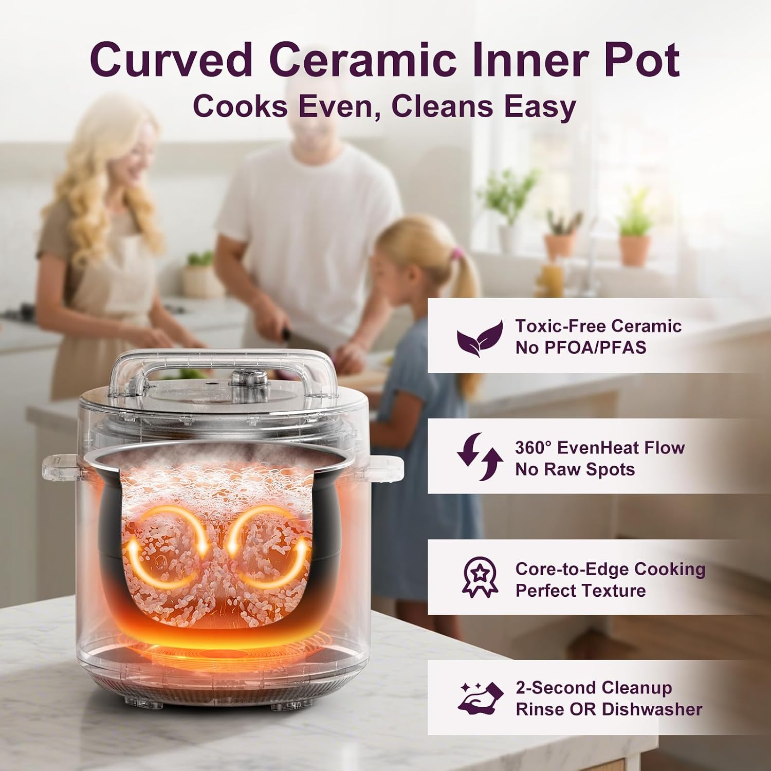 Thumbnail 4 de Fullwill Dual-Pot Electric Pressure Cooker 6QT + 5QT 🍲
