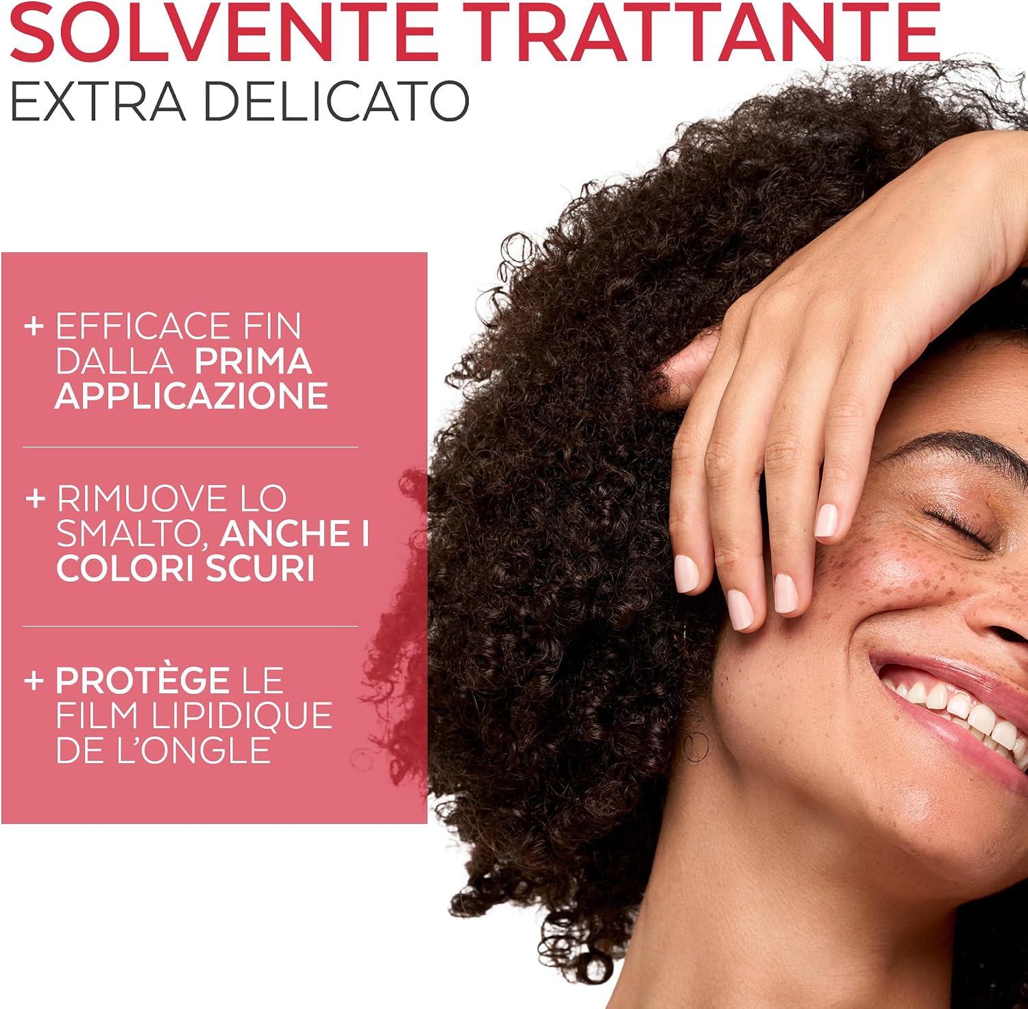 Detalle de PODERM Solvente per unghie extra delicato al tea tree senza acetone (100 ml)