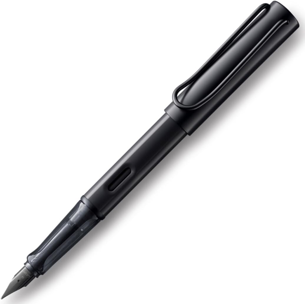 Detalle de LAMY アルスター L71-EF 万年筆 オールブラック・極細字・アルミボディ