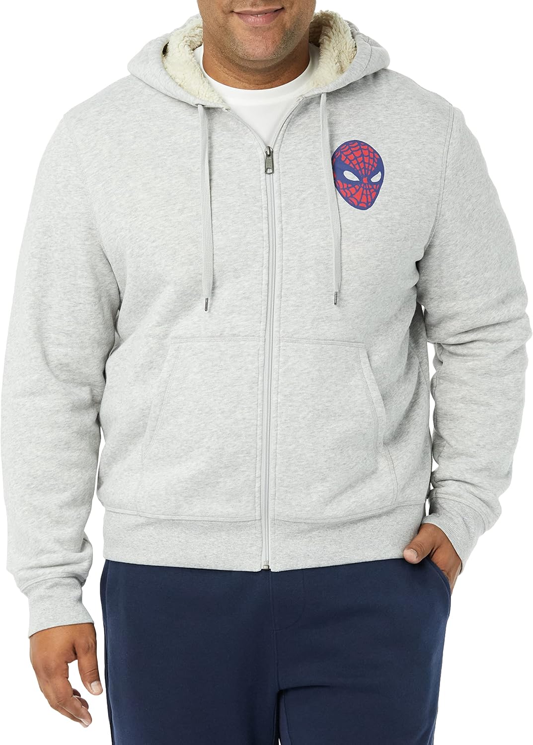 Thumbnail 3 de Amazon Essentials Disney | Marvel | Star Wars Men’s Sherpa-Lined Full-Zip Hoodie Sweatshirts