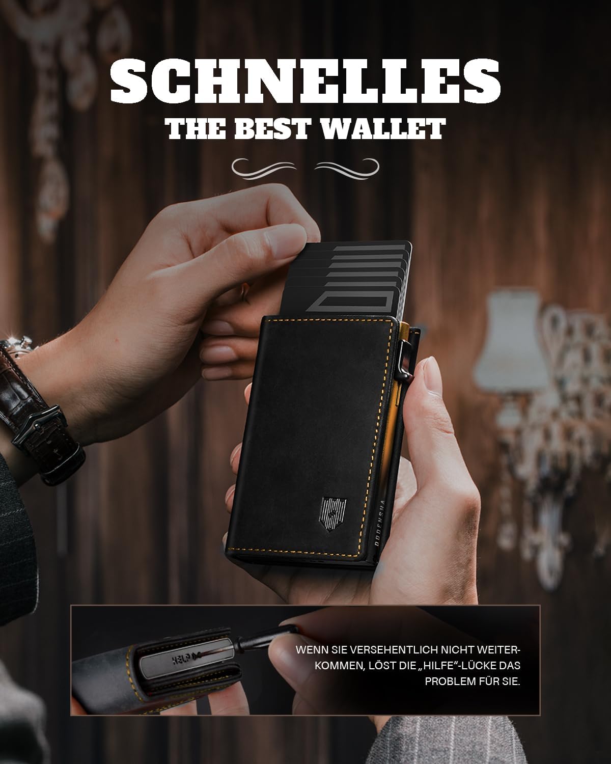 Thumbnail 5 de DODENSHA MagSnap Slim Wallet RFID