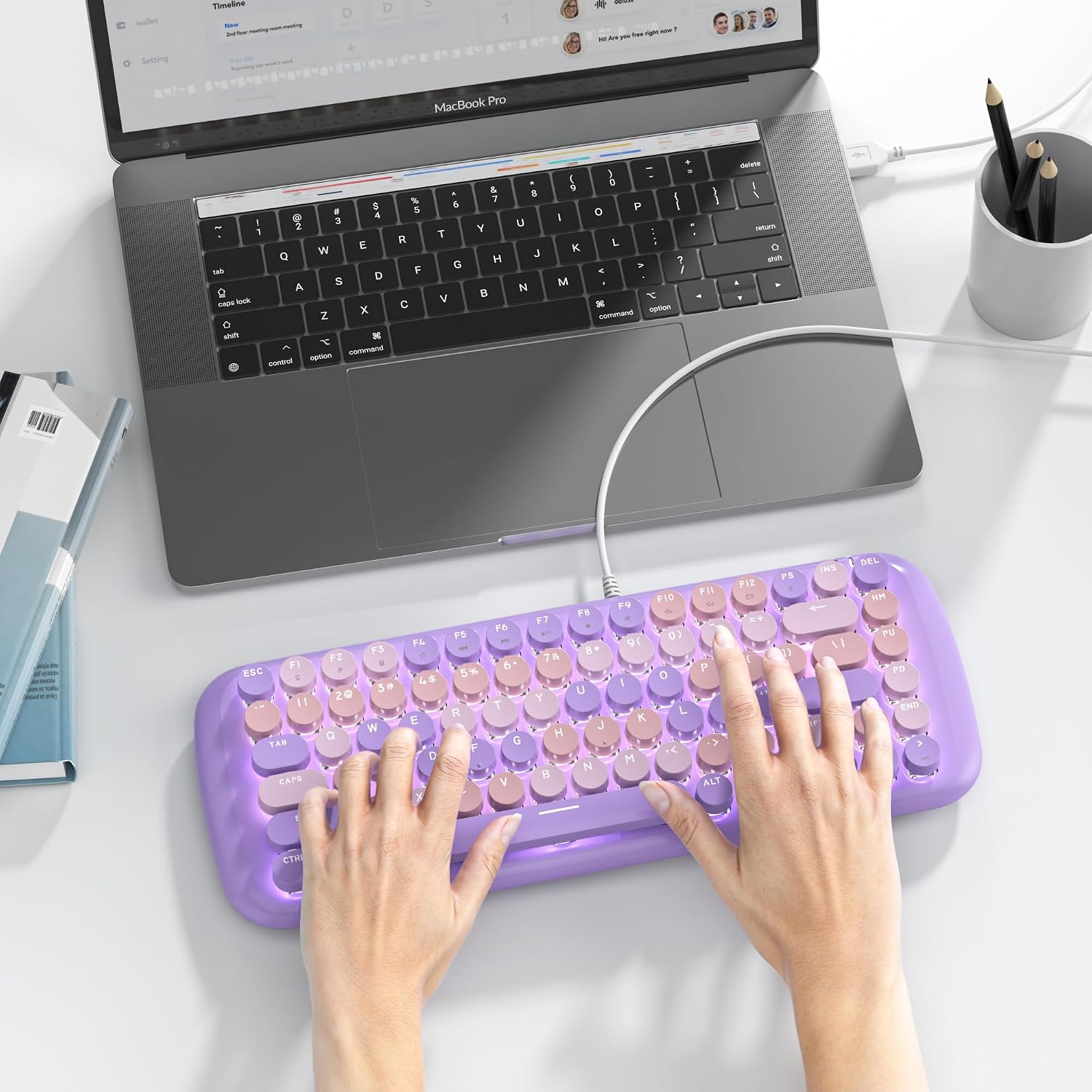 Thumbnail 6 de iRoboosta Mechanical Gaming Keyboard, 84-Key