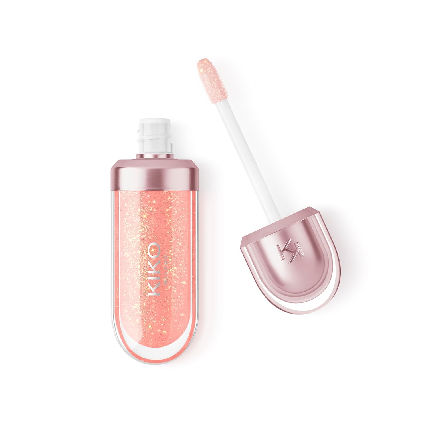 Detalle de KIKO Milano 3D Hydra Lip Oil 04 – Feuchtigkeitsspendendes Lippenöl