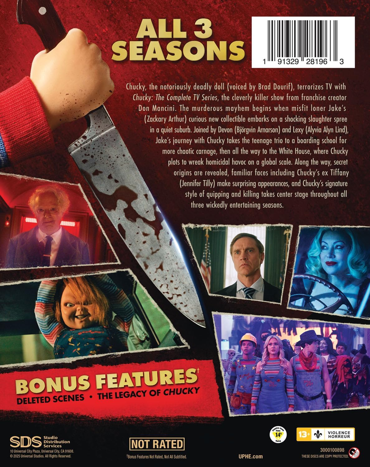Detalle 1 de Chucky: The Complete Series Blu-ray Box Set, NTSC Format