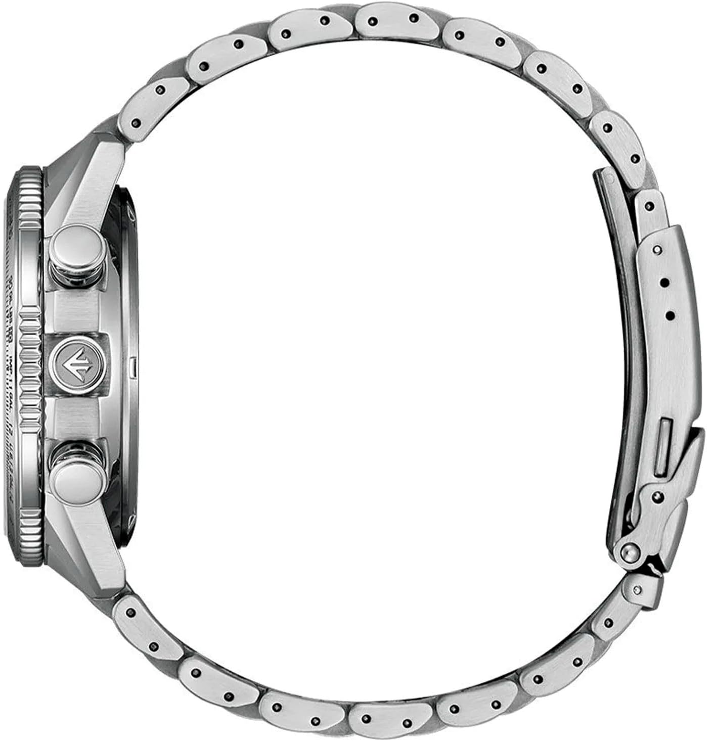 Detalle 2 de Citizen Promaster JV2000-51L Herrenchronograph – Eco-Drive, Saphirglas, blaues Zifferblatt, 43 mm