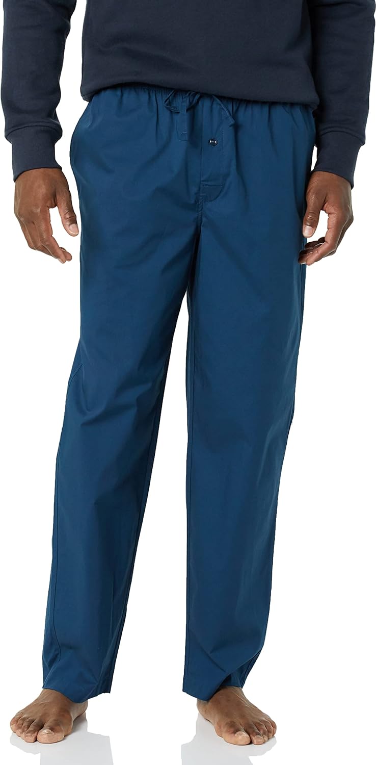 Thumbnail 4 de Amazon Essentials Uomo Pantaloni di Pigiama Lunghi in Popeline di Cotone