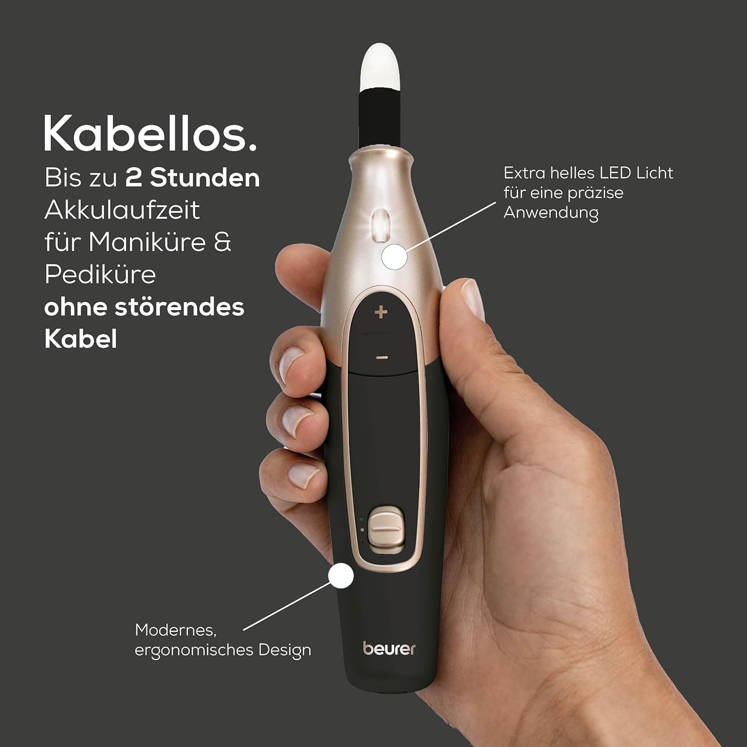 Thumbnail 1 de Beurer MP 84 Special Edition elektrische Nagelfeile 4400 U/min