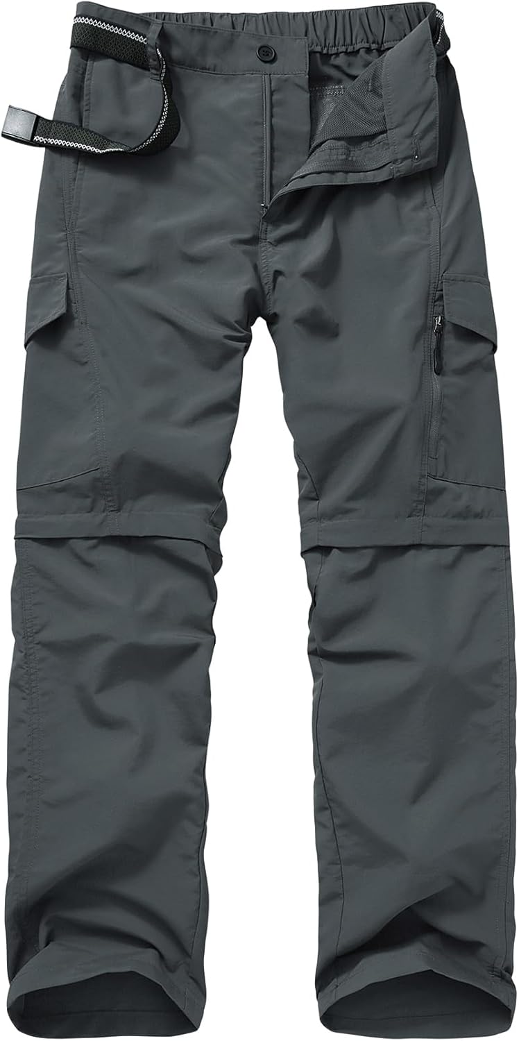 Detalle de Jessie Kidden Hiking Trousers for Men: Convertible, Quick-Dry & UPF 50+