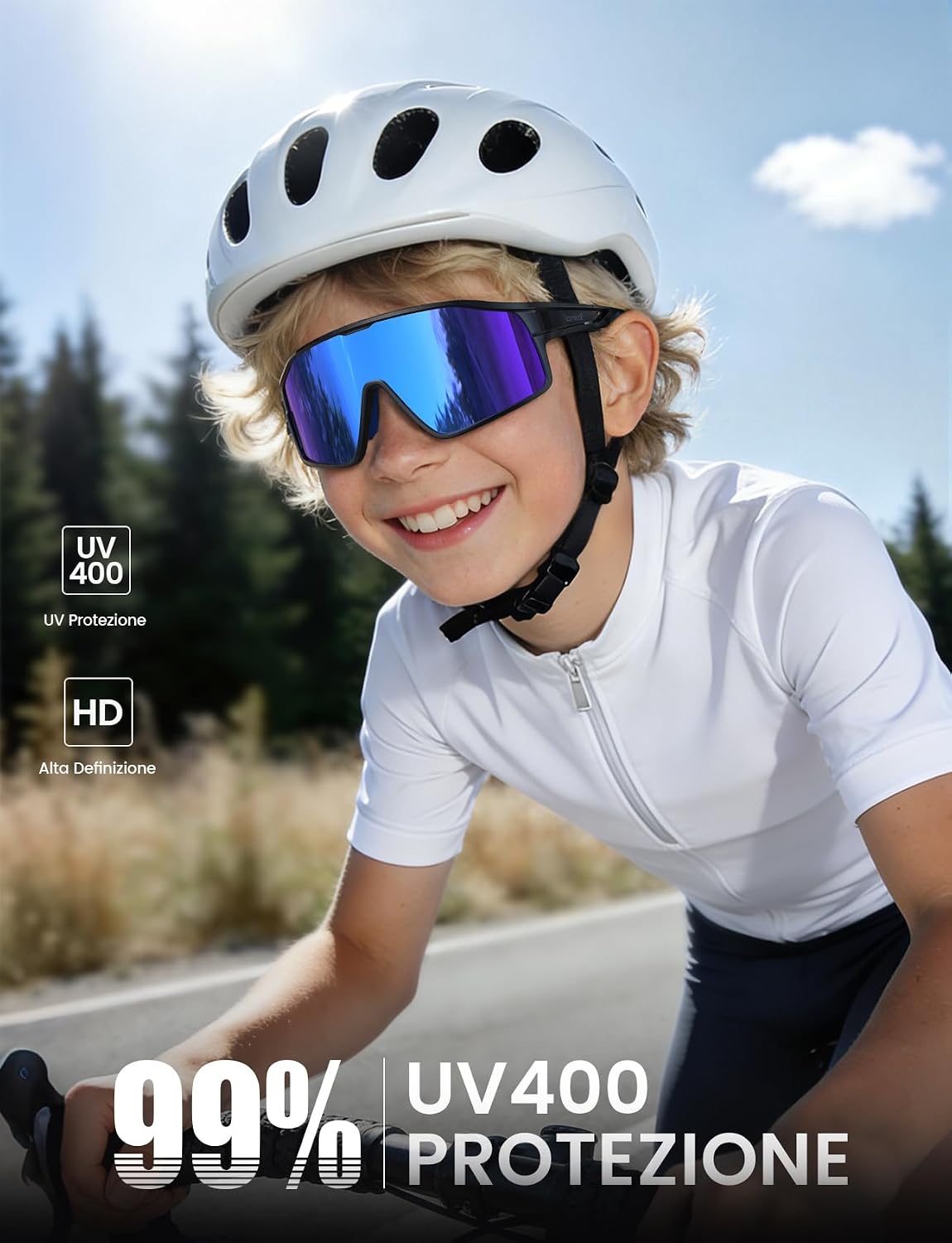 Thumbnail 1 de Lamicall Occhiali Polarizzati per Bambini: protezione UV400, leggerezza da 22 g e TR90 flessibile