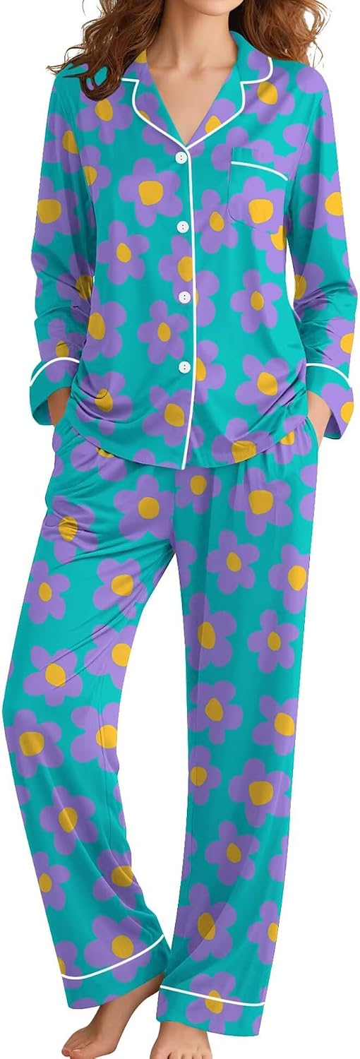 Thumbnail 4 de SWOMOG Womens Pajamas Set 2-piece sleepwear