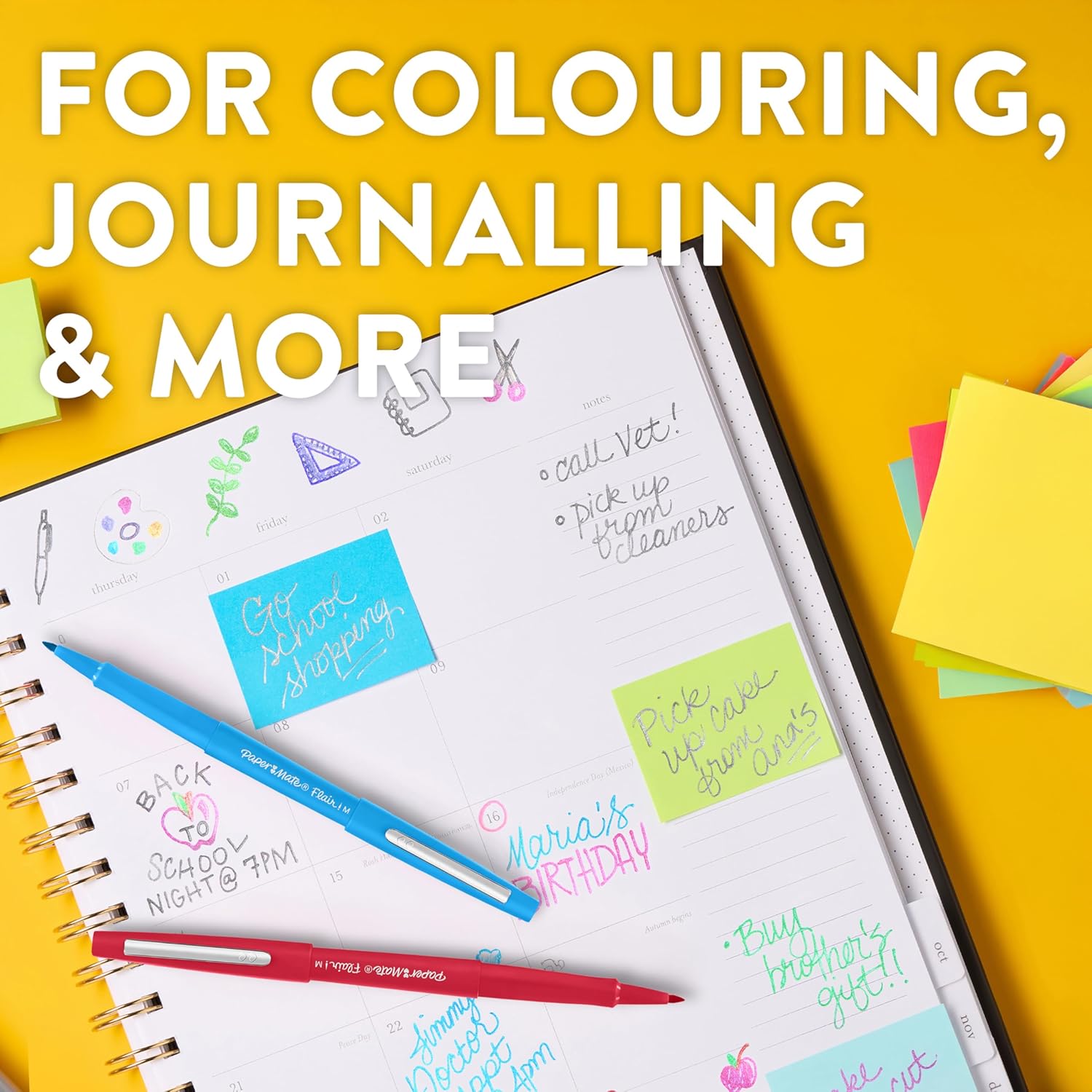 Thumbnail 5 de Paper Mate Flair stylos feutres 0,7 mm bleu marine 📏