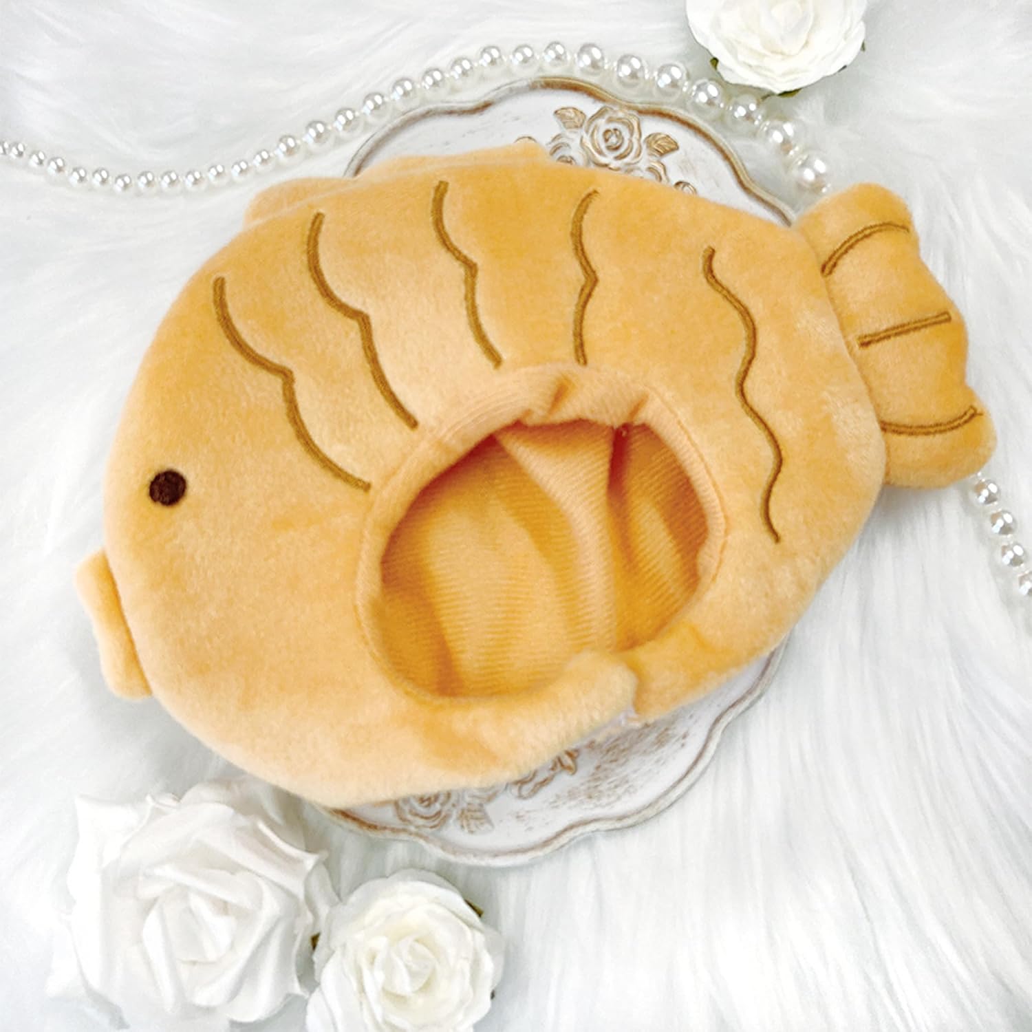 Detalle de ジートリガー(G triger)たい焼き型ぬいぐるみ用着ぐるみキャップ 15cm用