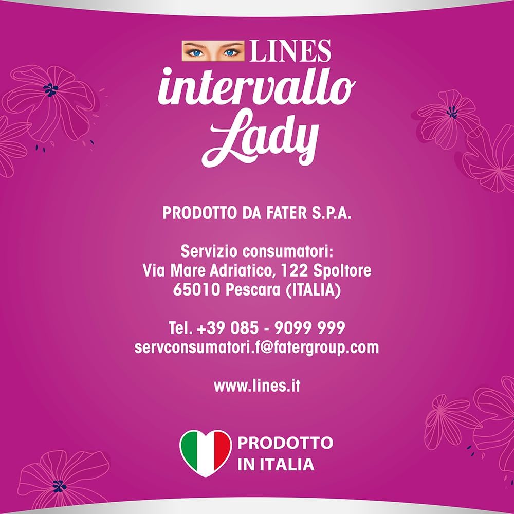Thumbnail 6 de LINES INTERVALLO LADY PROTEGGISLIP: salvaslip super assorbente per perdite,Zero Odore, confezione scorta