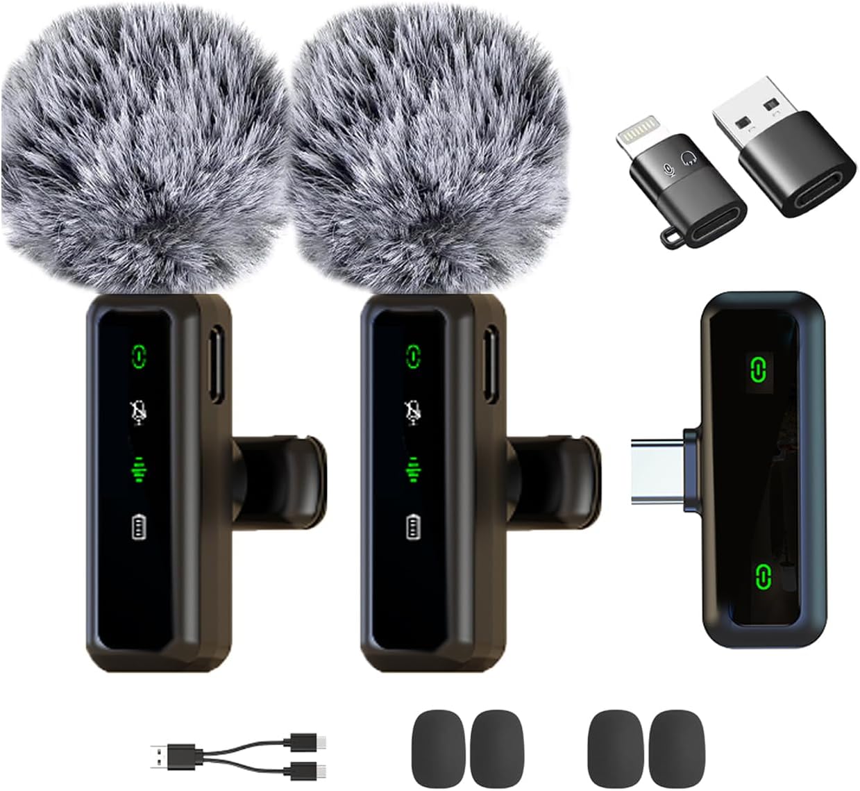 Imagen de XIXIXIAXIA Wireless Lavalier Microphone for iPhone, Android & iPad en OfertitasTOP