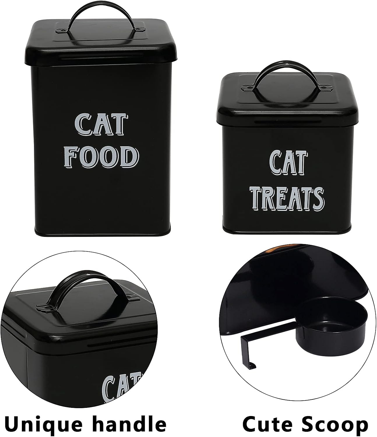 Thumbnail 3 de Morezi Pet Food Containers 5 lb set