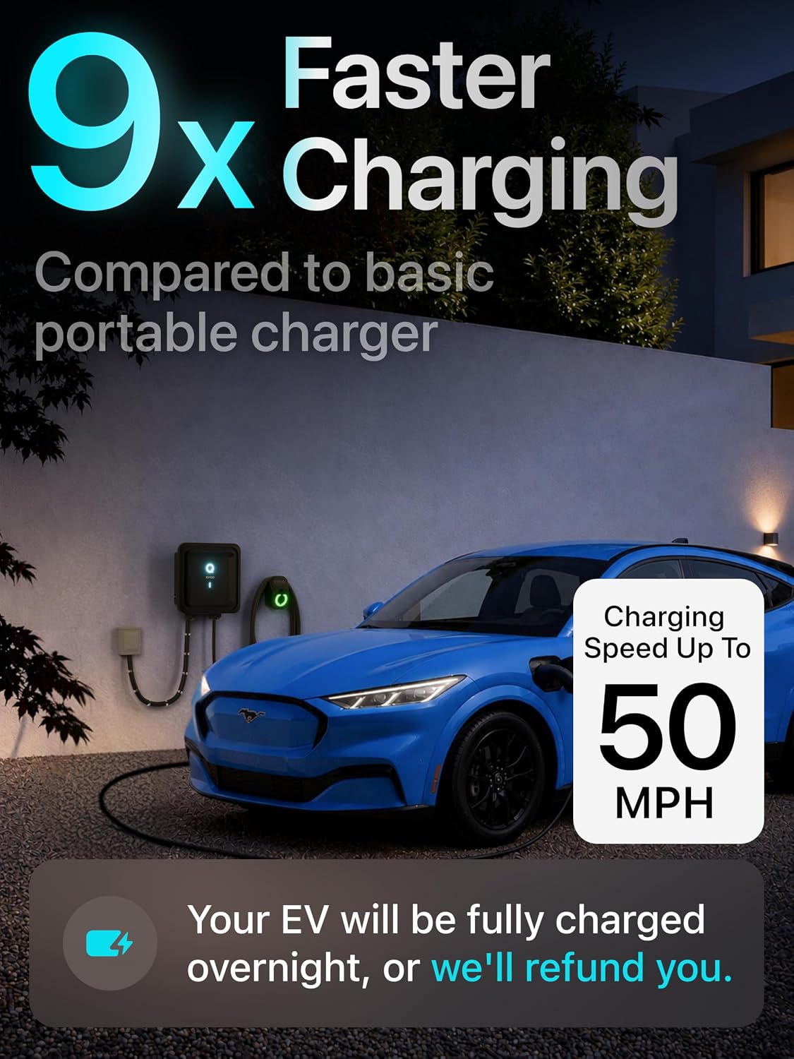 Thumbnail 3 de EVIQO Level 2 EV Charger 48 Amp 240V
