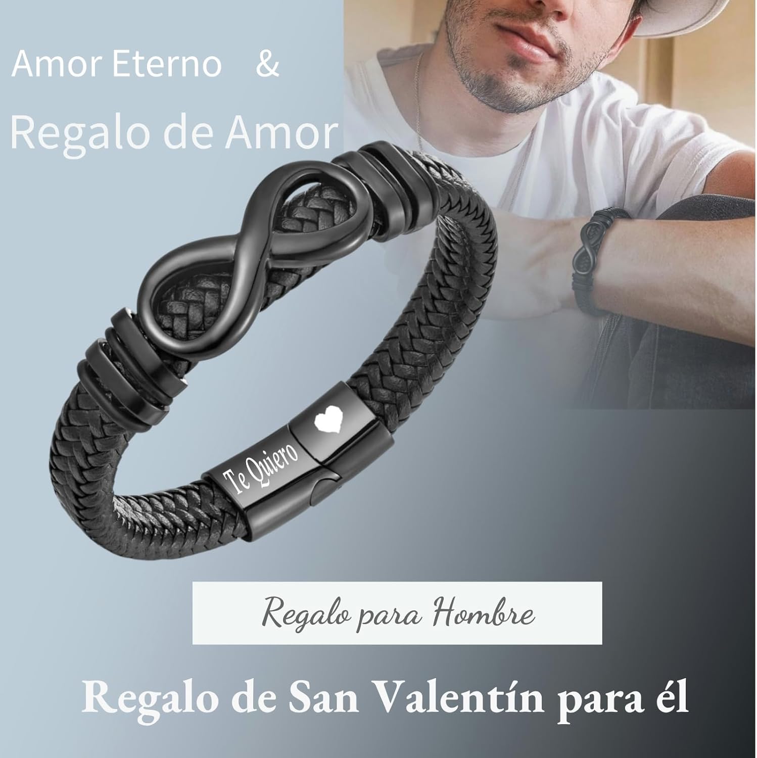 Thumbnail 4 de Gkmamrg Pulsera cuero 21 cm