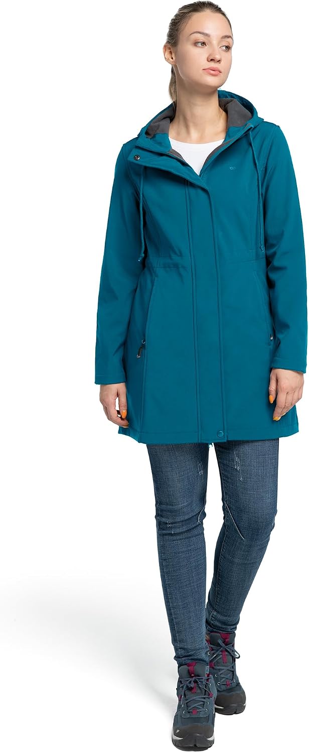 Detalle 2 de 33,000ft Damen Softshell Regenjacke