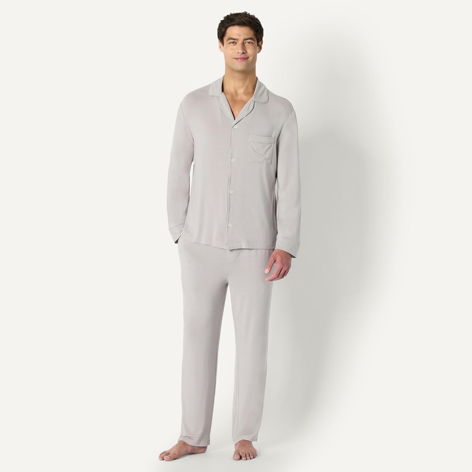 Thumbnail 3 de Amazon Essentials x Sofia Grainge men’s pyjama set with relaxed fit and soft modal jersey