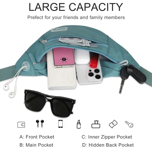 Detalle de MAXTOP MAXTOP Bauchtasche riñonera impermeable para móvil y deporte, rosa