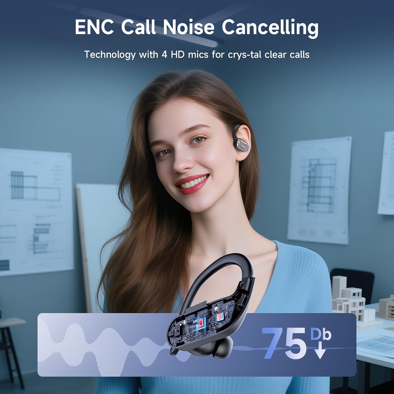Thumbnail 3 de Wireless Earbuds Bluetooth 6.1