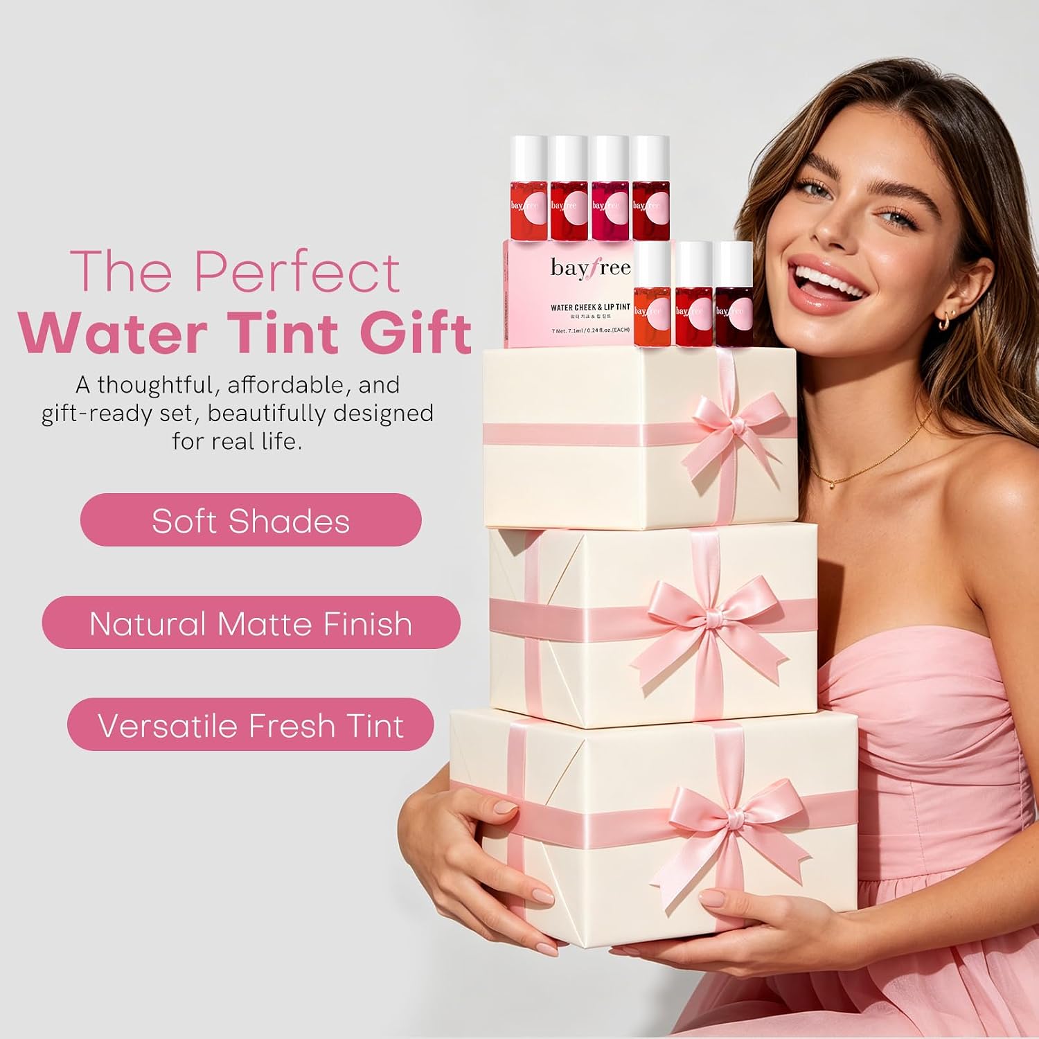 Thumbnail 6 de bayfree 7PCS Lip Tint Stain Set – Tinta Labbra a lunga durata, impermeabile e no-transfer (Fruit Land)