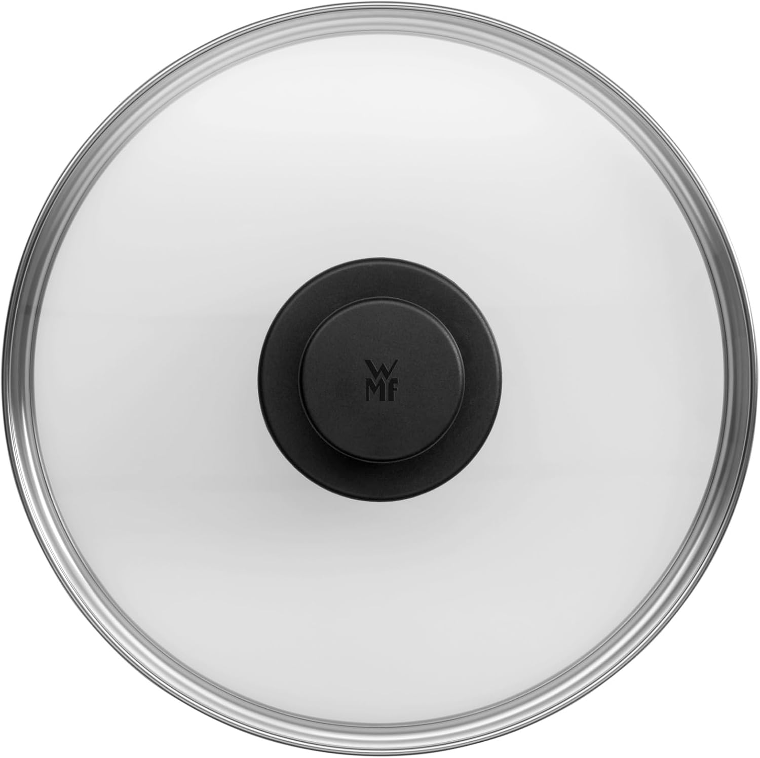 Detalle de WMF Tapa de Cristal Ø 22 cm, Resistente al calor y Lavavajillas 🍲