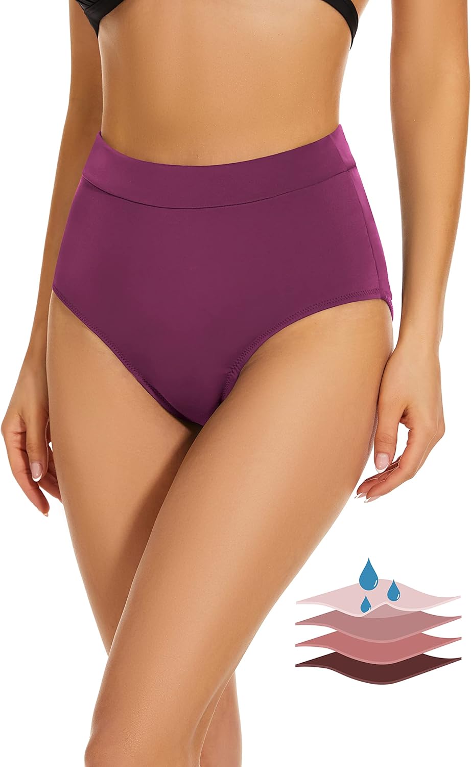 Thumbnail 6 de Leovqn Period Swimwear Bikini Bottoms for Light to Medium Flow