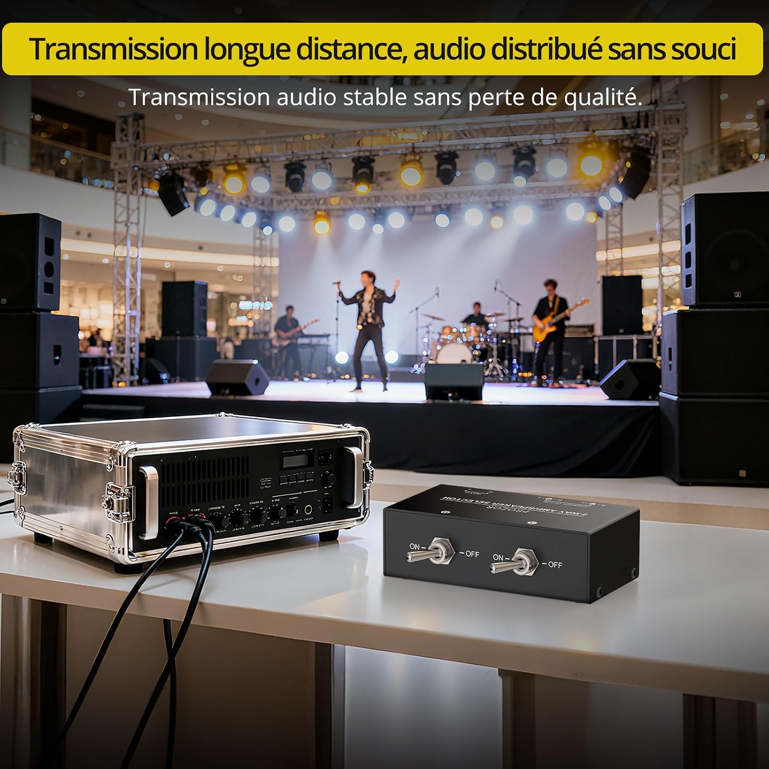 Detalle 2 de PROZOR Sélecteur Haut-Parleur 2 Zones 150W