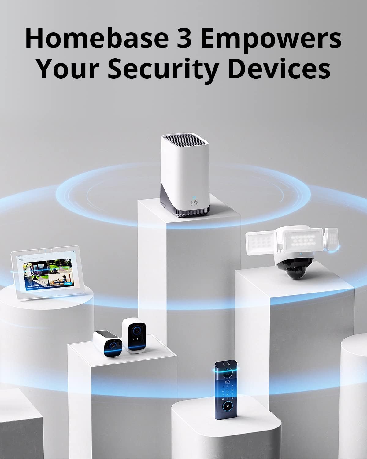 Thumbnail 1 de eufy Security HomeBase 3 S380 cámara vigilancia