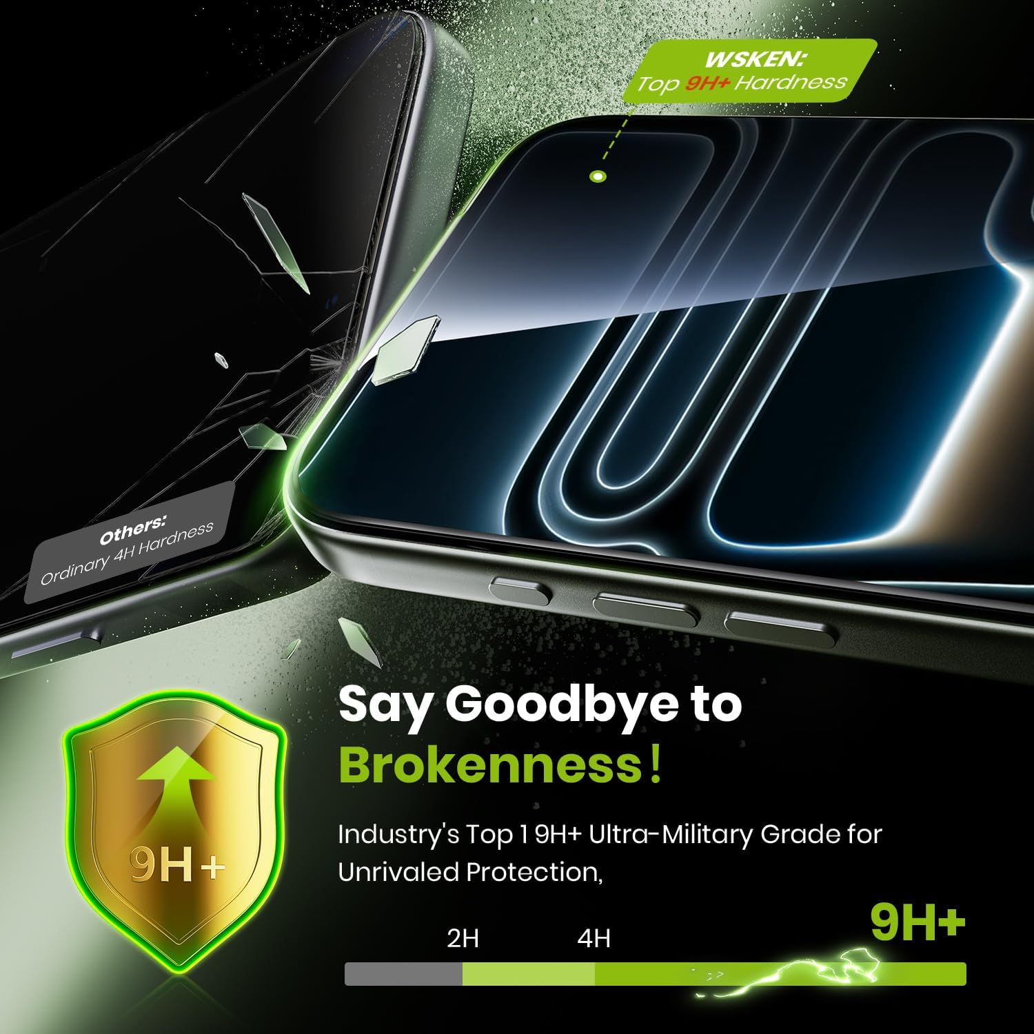 Thumbnail 4 de WSKEN for iPhone 17 Pro Max Screen Protector