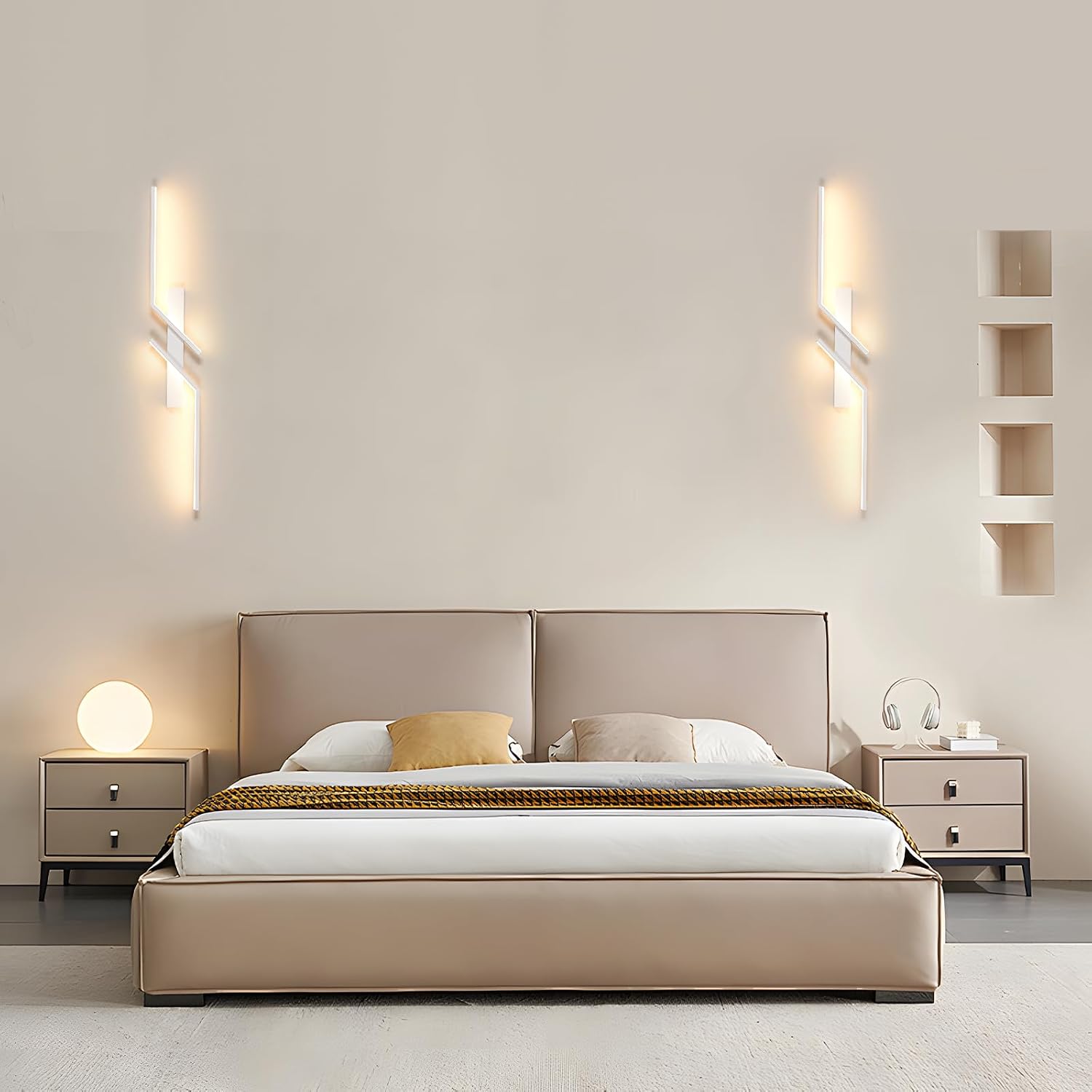 Detalle de DELIPOP Aplique LED Interior, 24W Blanco Cálido 🛋