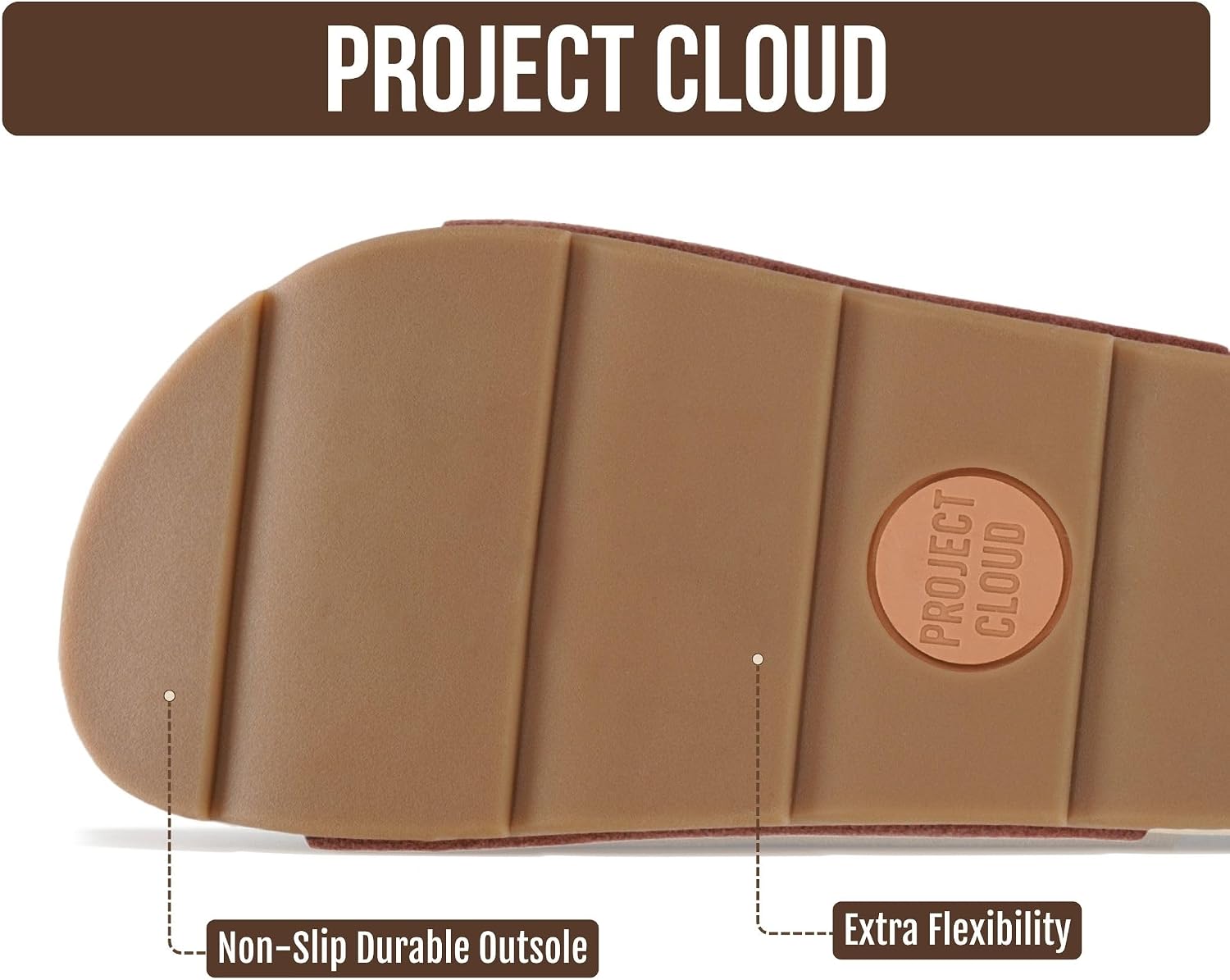 Detalle 2 de Project Cloud wedge sandals 👡