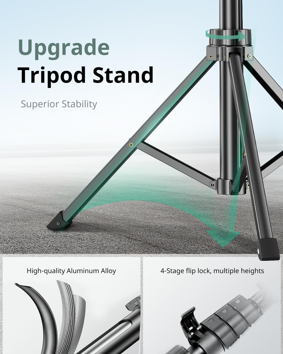 Detalle de SENSYNE 62-inch Phone Tripod