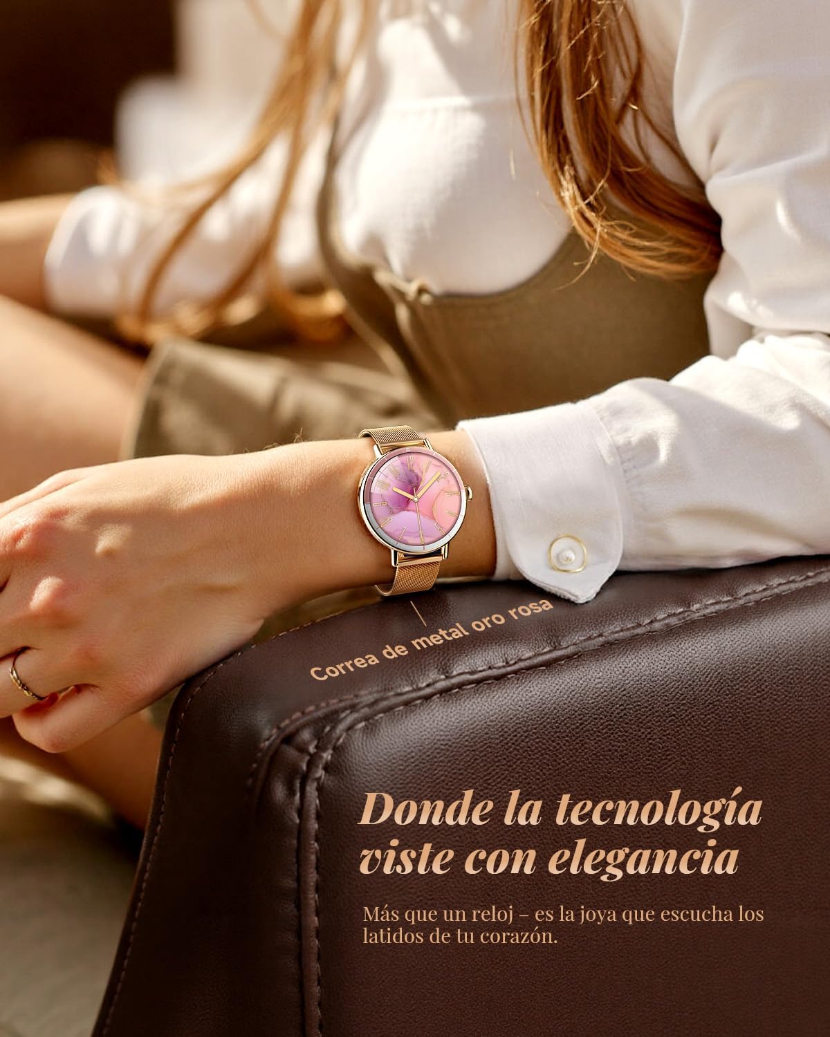 Detalle 2 de TOOBUR Reloj Inteligente Mujer 40 mm