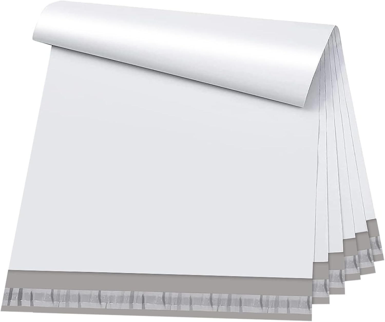 Detalle de Metronic Poly Mailers 19x24 Inch (50 Pcs) – Large White Self-Sealing, Waterproof & Tear-Proof Shipping Bags
