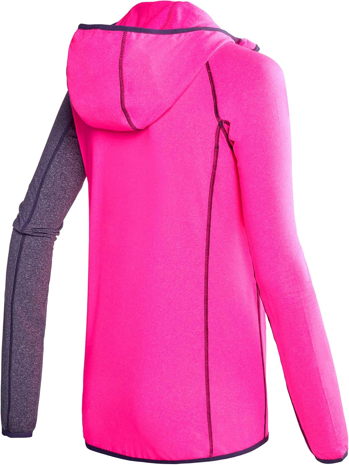 Detalle de Veste polaire à capuche pour femme Black Crevice BCR297980