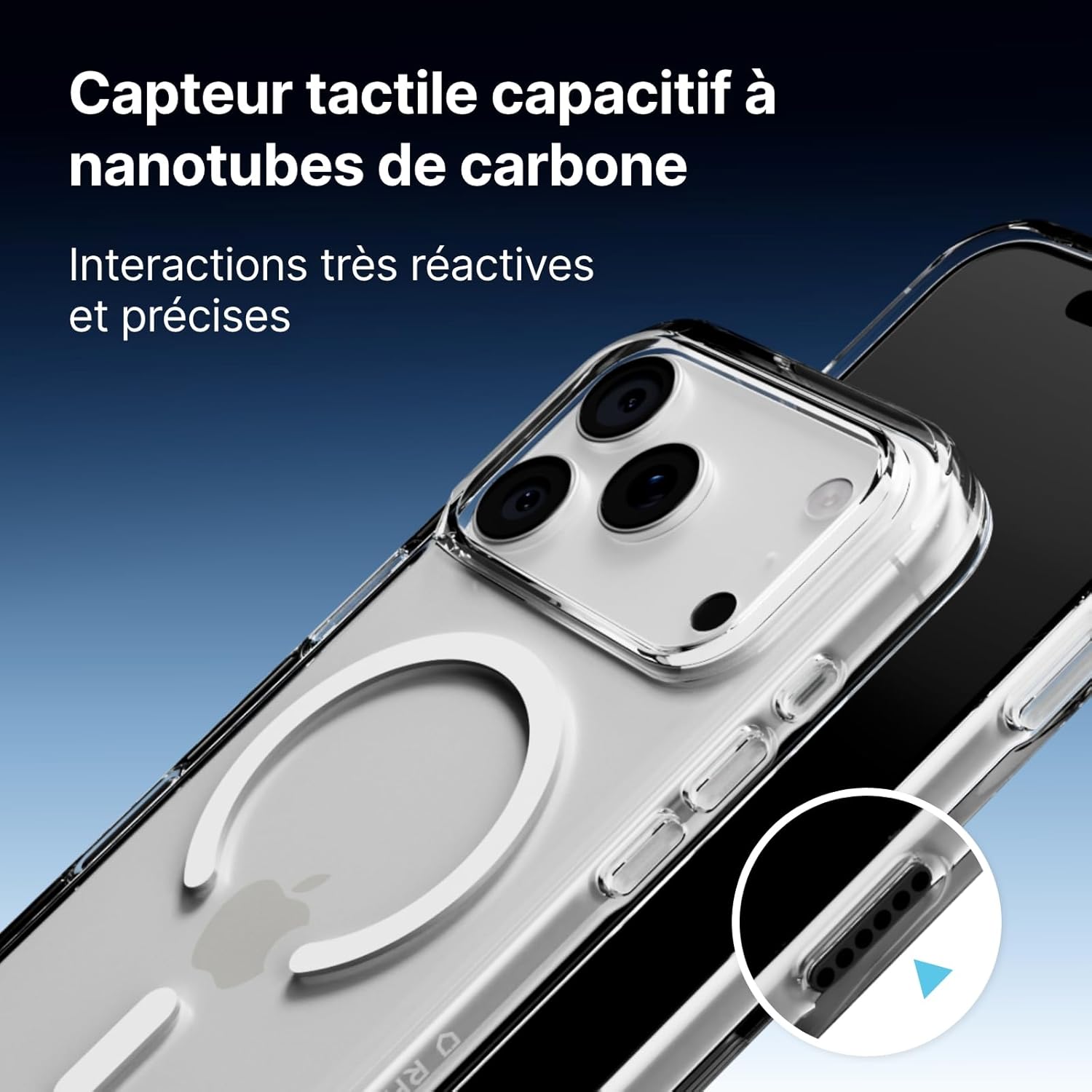 Thumbnail 4 de RhinoShield coque compatible MagSafe pour iPhone 17 (transparente) anti-jaunissement