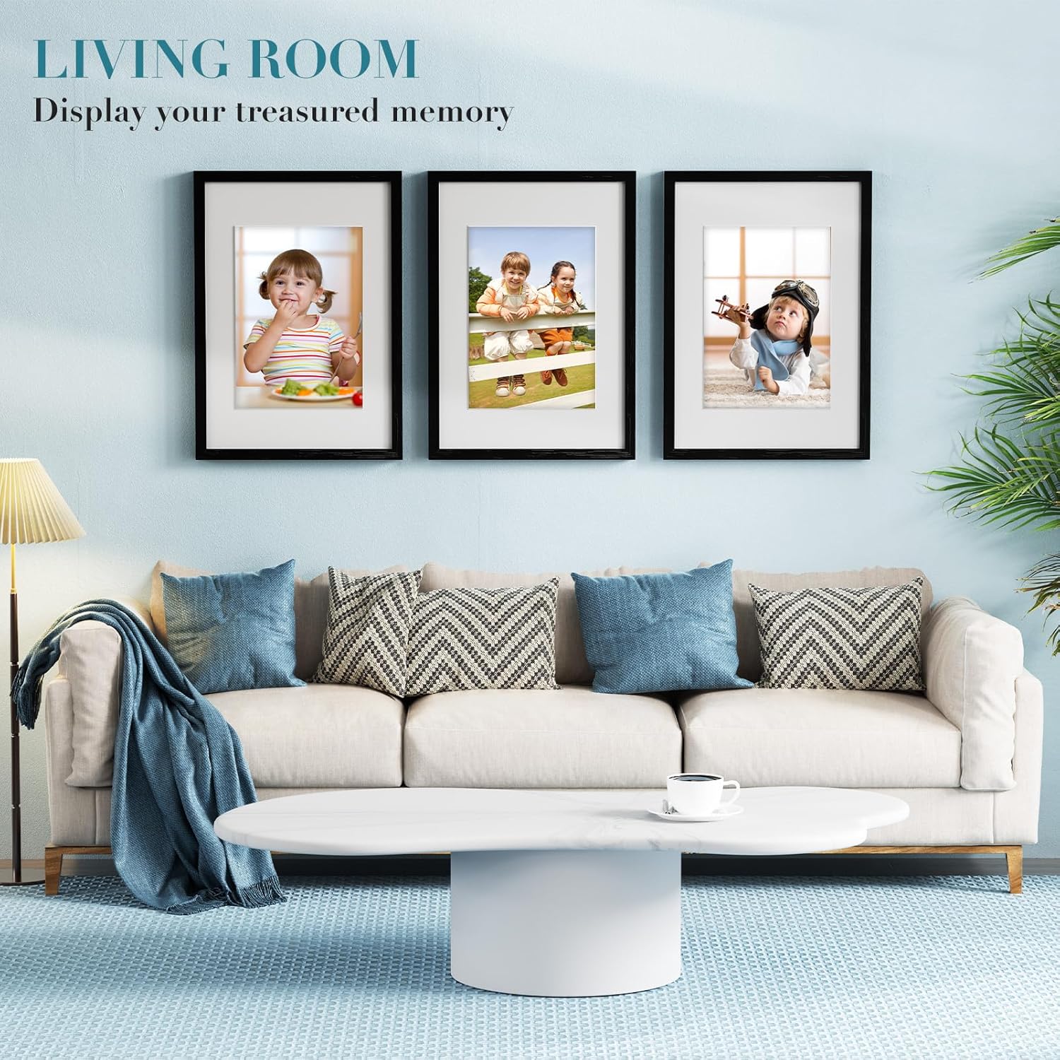 Thumbnail 5 de FamiPrts 16x20 Frame: Wooden Picture Frame in Black with Dual Orientation