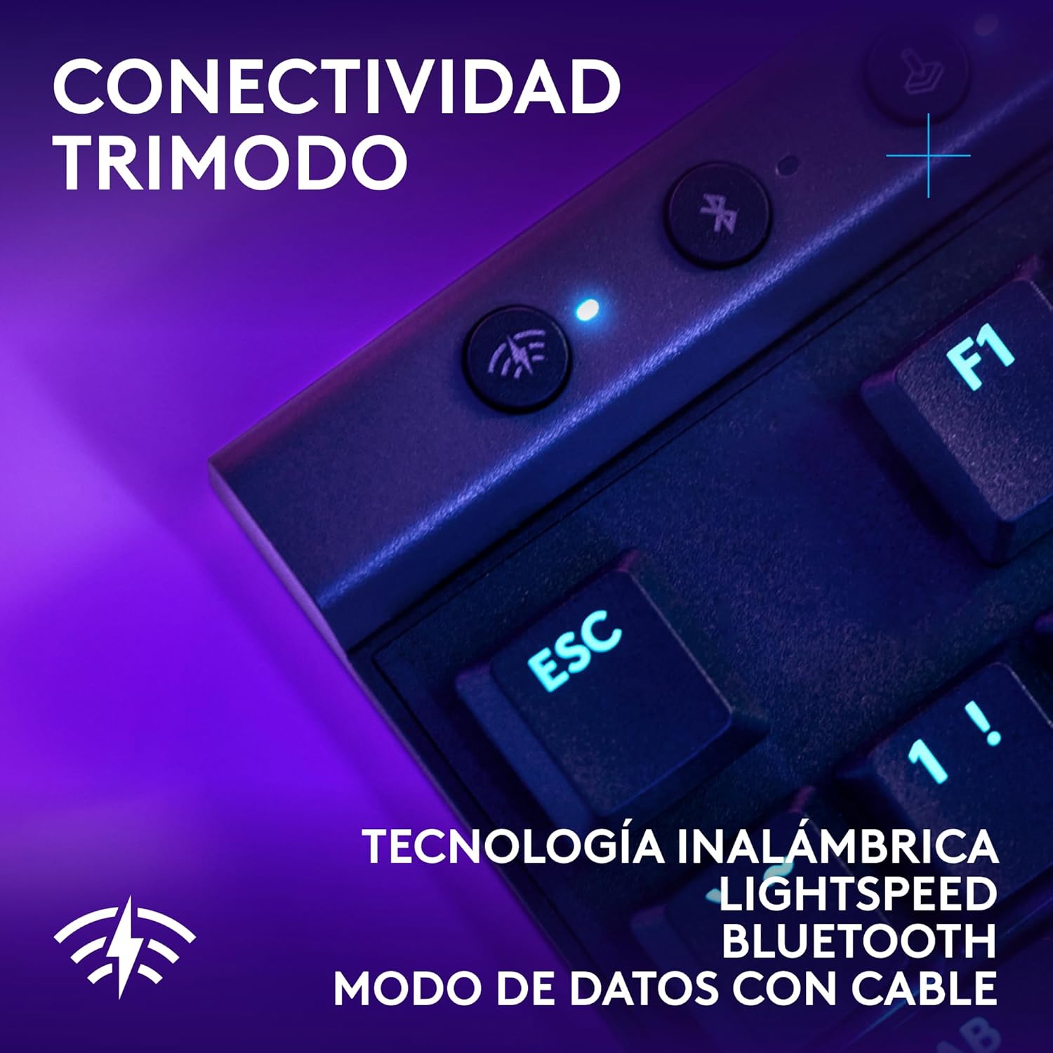 Thumbnail 4 de Logitech G G515 LIGHTSPEED TKL Gaming Inalámbrico