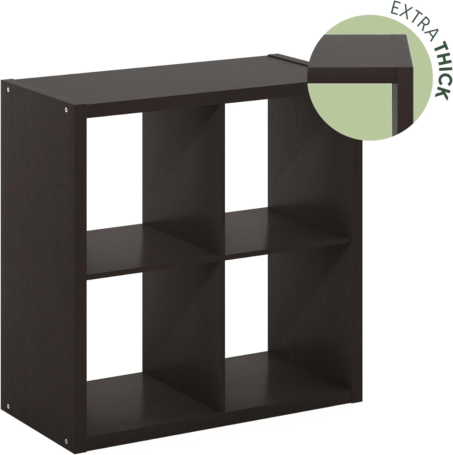 Thumbnail 6 de Furinno CUBICLE 4-Cube Bookshelf 14.6" x 30"