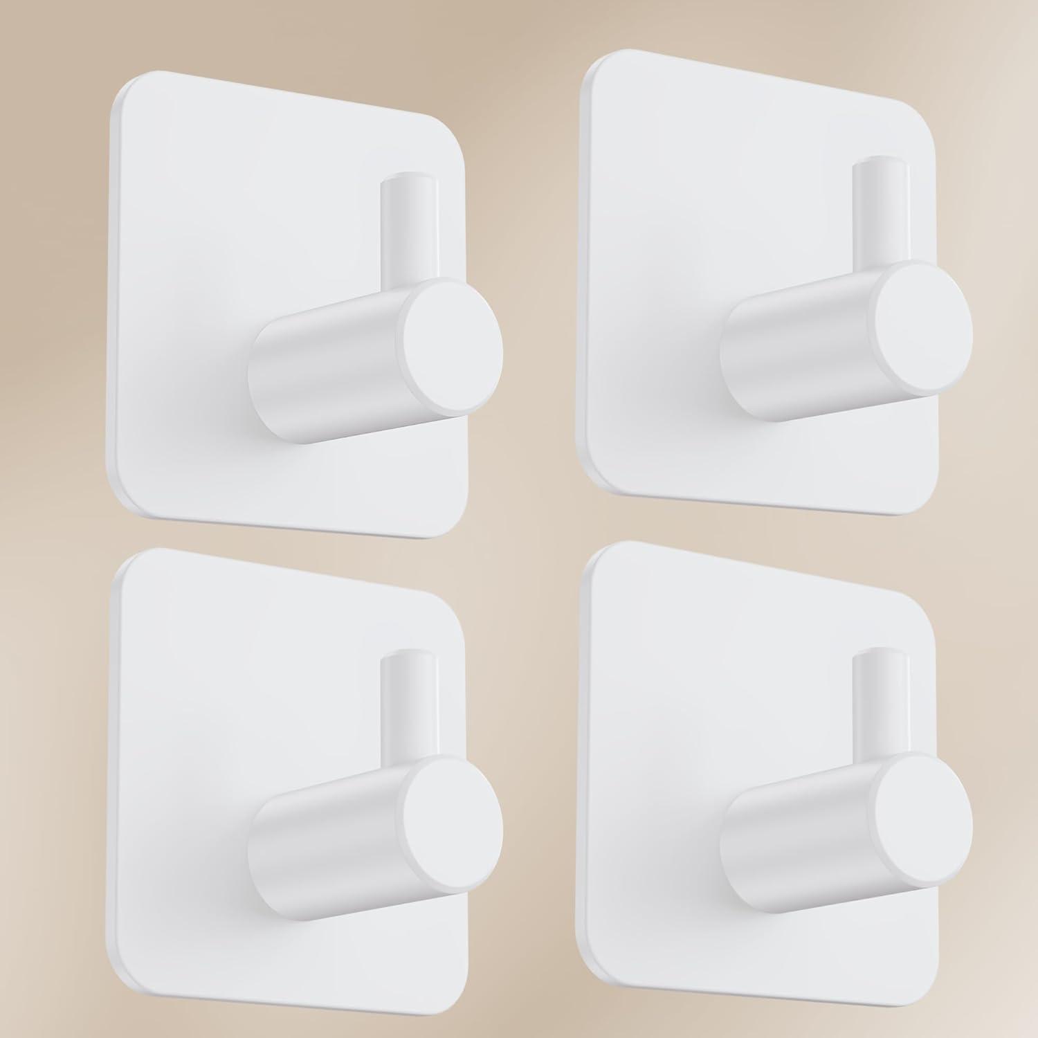 Detalle de Self adhesive hooks 4 pack, up to 8KG