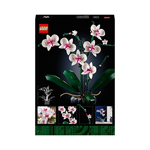 Detalle 2 de LEGO Botanicals L’Orchidée — Plante décorative LEGO pour adultes (réf. 10311)
