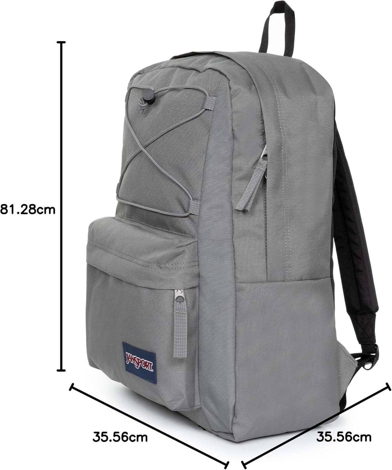 Thumbnail 4 de JANSPORT FLEX PACK Zaino Graphite Grey: scomparto imbottito per laptop 15" e organizer