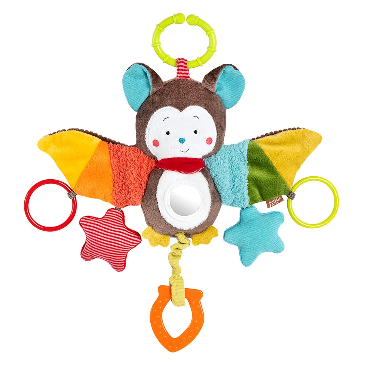 Detalle de Fehn Activity-Spieltier Fledermaus 25 cm