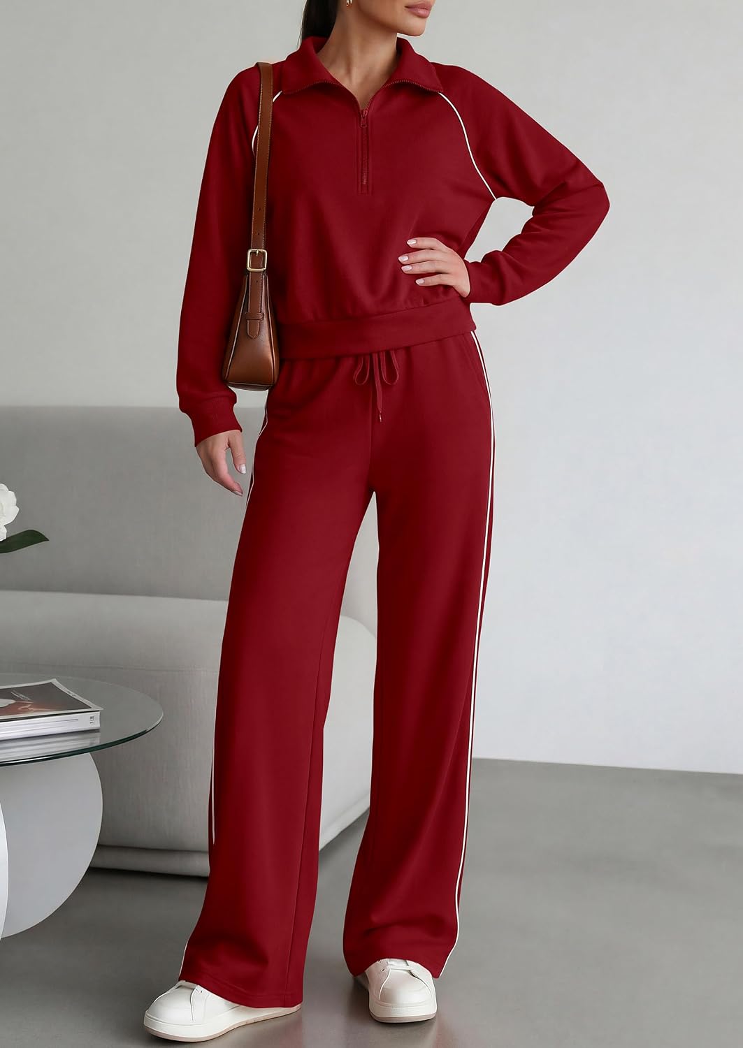 Thumbnail 5 de PRETTYGARDEN Two-Piece Women's Tracksuit set